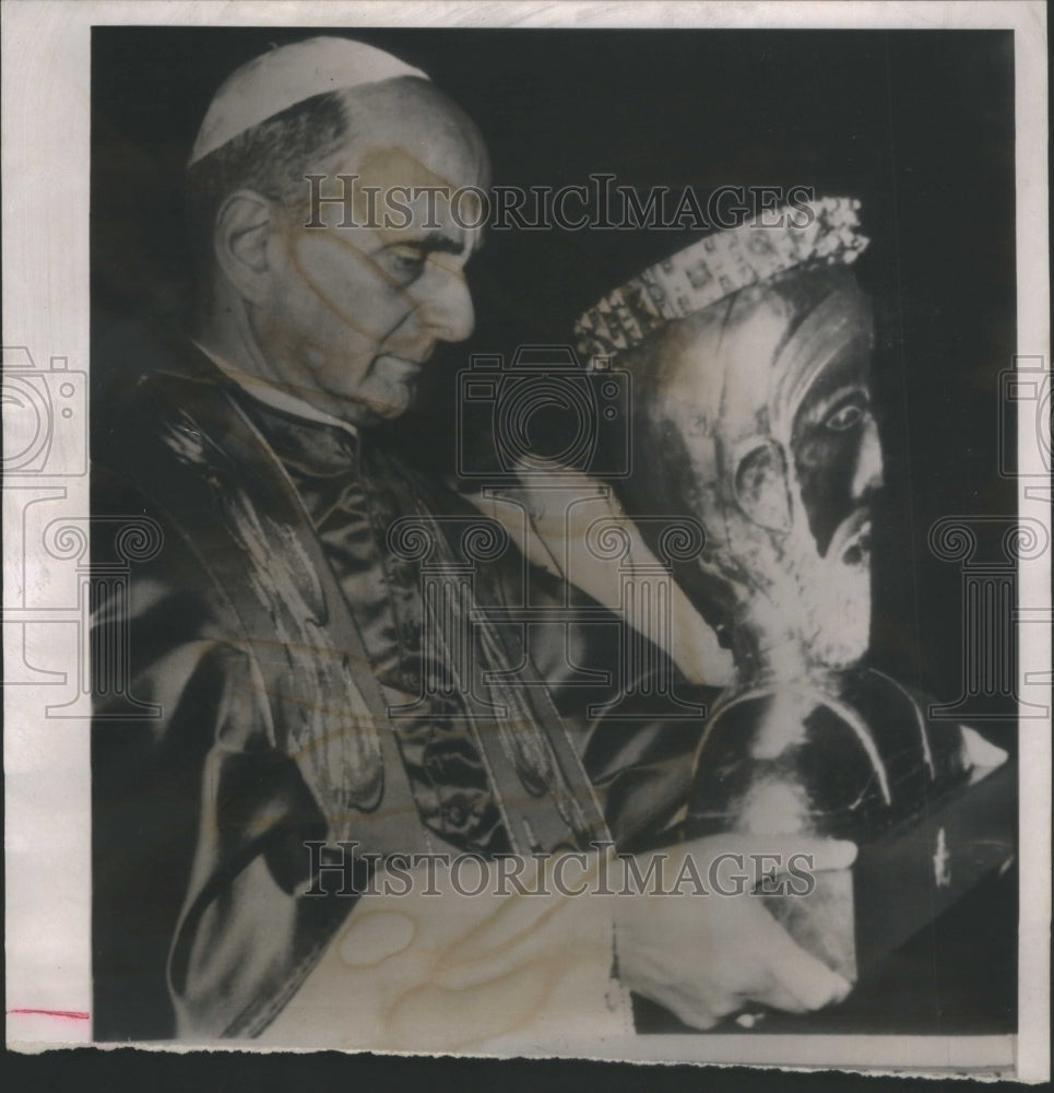 1964 Press Photo Greek Orthodox faith Pope Paul Papal- RSA68559- Historic Images