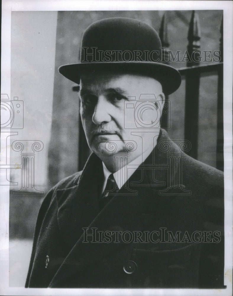 1952 Press Photo Paymaster Gerneral Lord Cherwell British Scientist Atomic- Historic Images