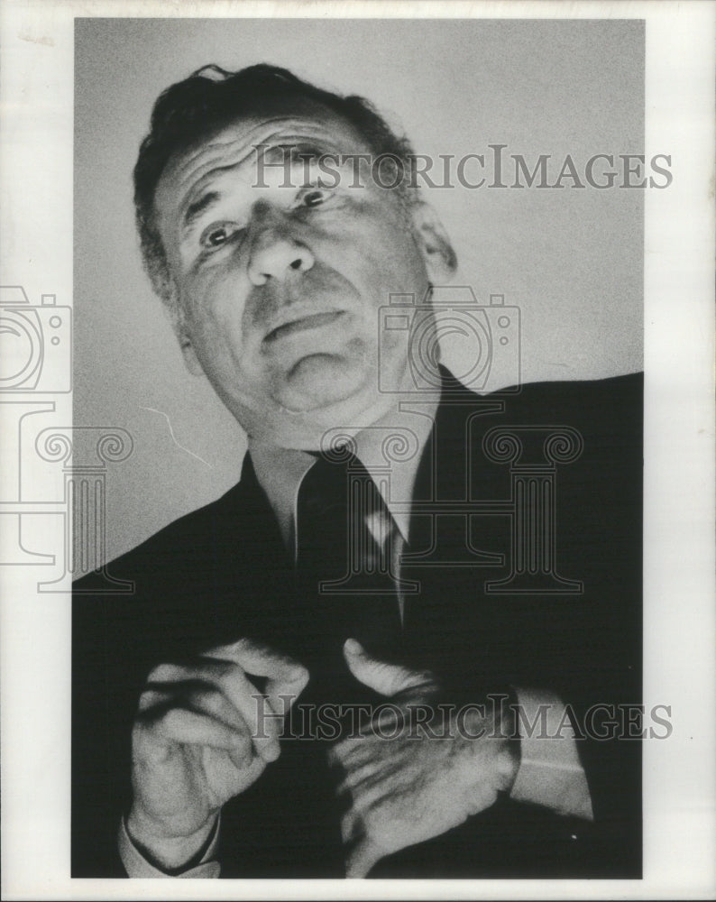 1977 Press Photo Mel Brooks Carl Reiner The 2000 Year Old Man Anne Bancroft- Historic Images