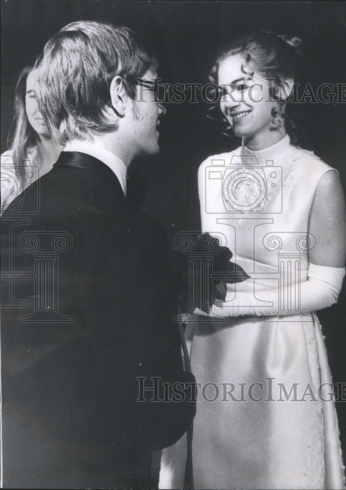 1970 Press Photo Debutante Linda Appleton- RSA70329- Historic Images