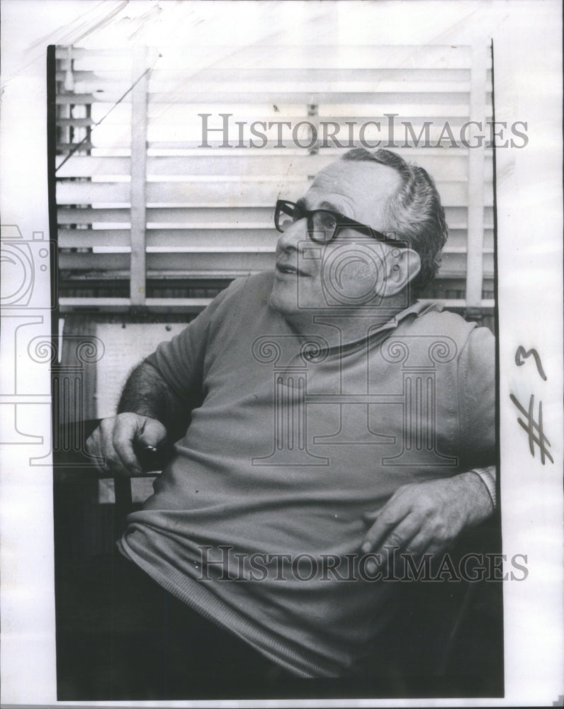 1970 Press Photo Irving R. Arnopolin Businessman Chicago Area- Historic Images