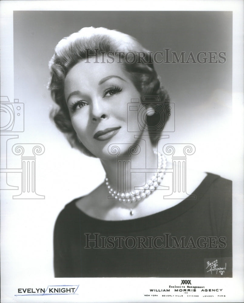 1962 Press Photo Evelyn Knight Popular American Singer.- RSA71299- Historic Images