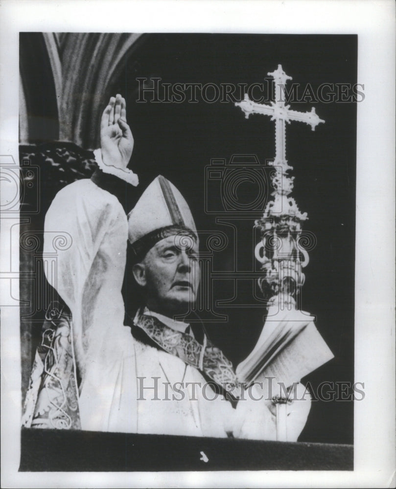 1953 Press Photo Lord Archbishop of York Cyril Forster Garbett Archbishop- Historic Images