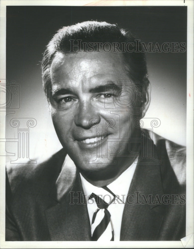 1978 Press Photo Challenging Game Show Art Fleming Jeopardy series NBC TV- Historic Images