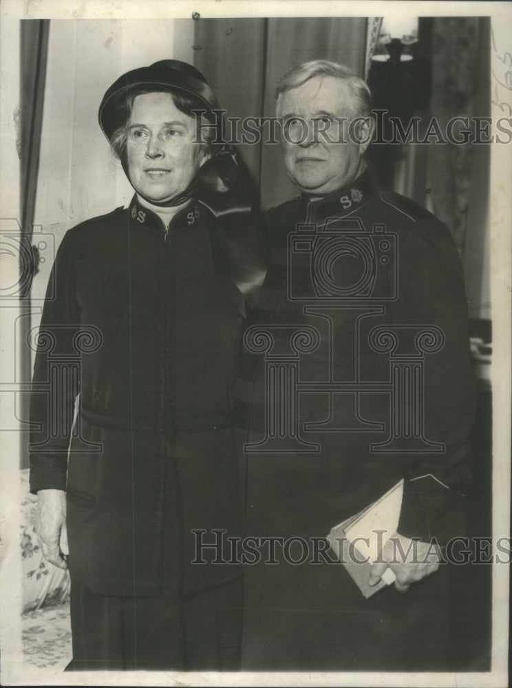 1931 Press Photo General Edward Higgins Succeed Late Bramwell Booth Head -Army- Historic Images