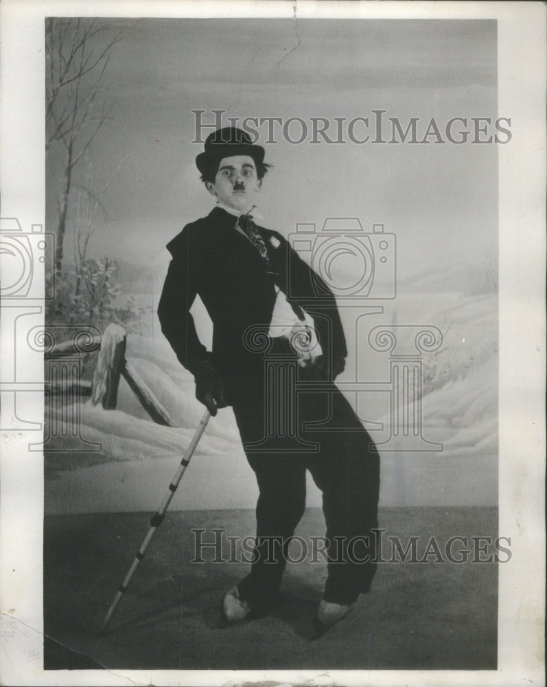 1950 Press Photo Kenny Lamb Comedy Harry Hirsch star - Historic Images