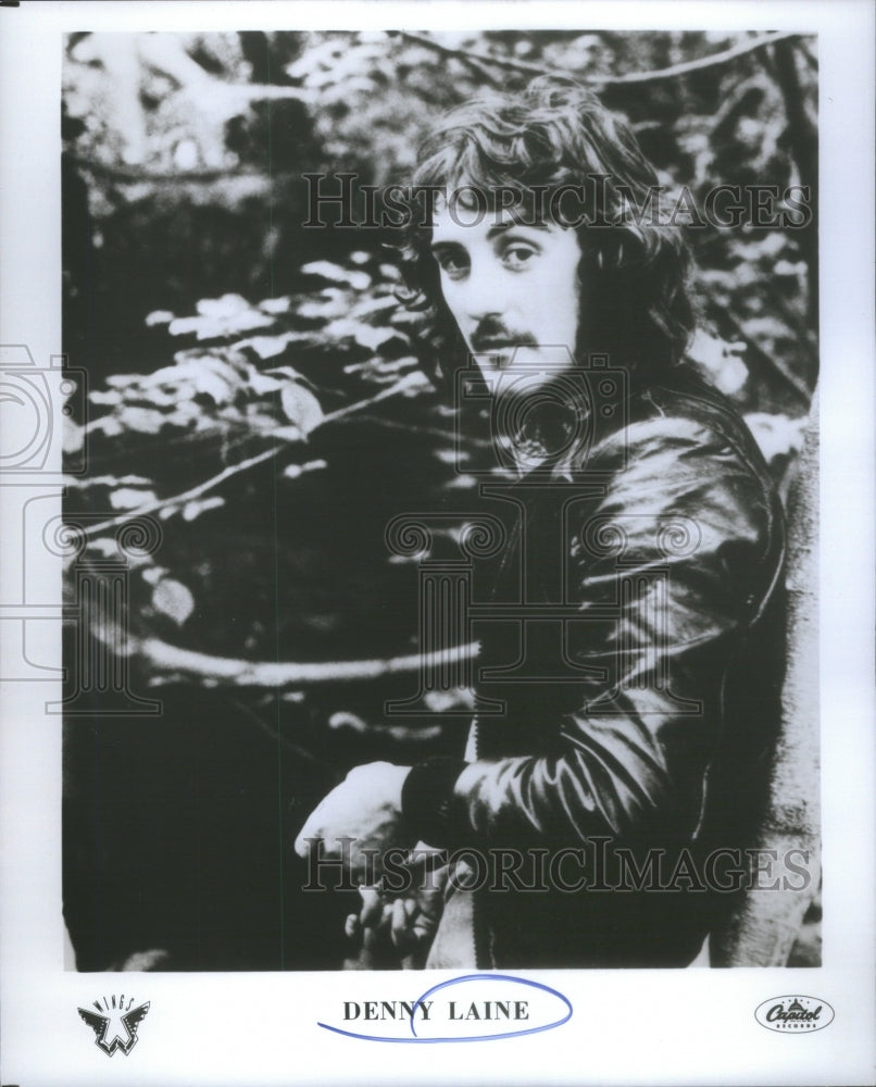 1976 Press Photo Denny Laine English Singer &amp; Guitarist- RSA72403- Historic Images