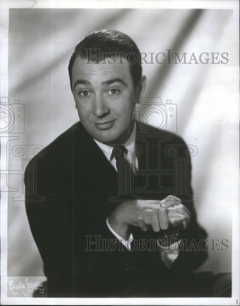 1961 Press Photo Marc London Join Cast Medium Rare-Musical Revue The HappyMedium- Historic Images