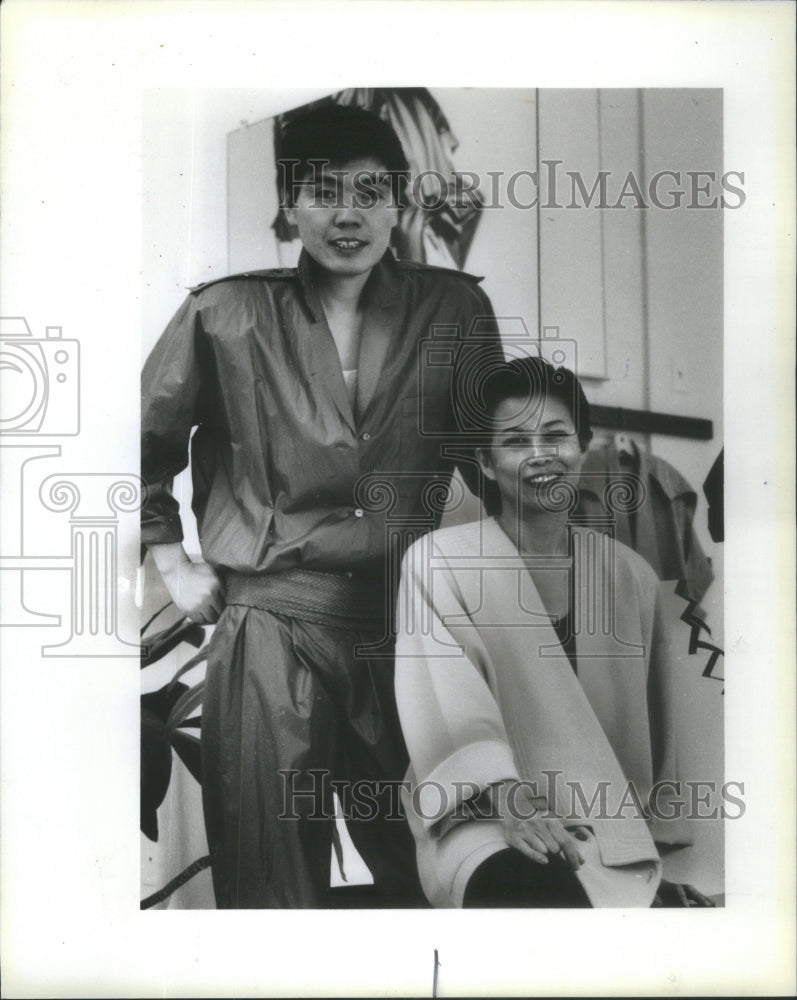 1985 Press Photo Kazuyoshi Hino (Designer) - Historic Images