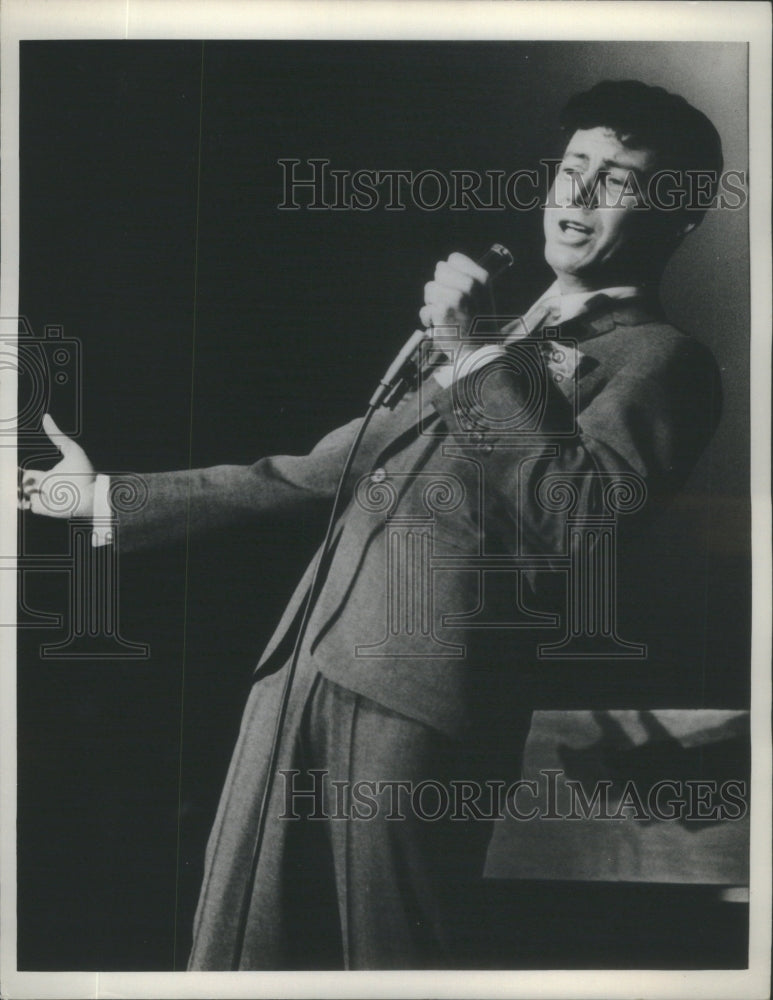 1964 Press Photo Eddie Fisher American Singer- RSA74547- Historic Images