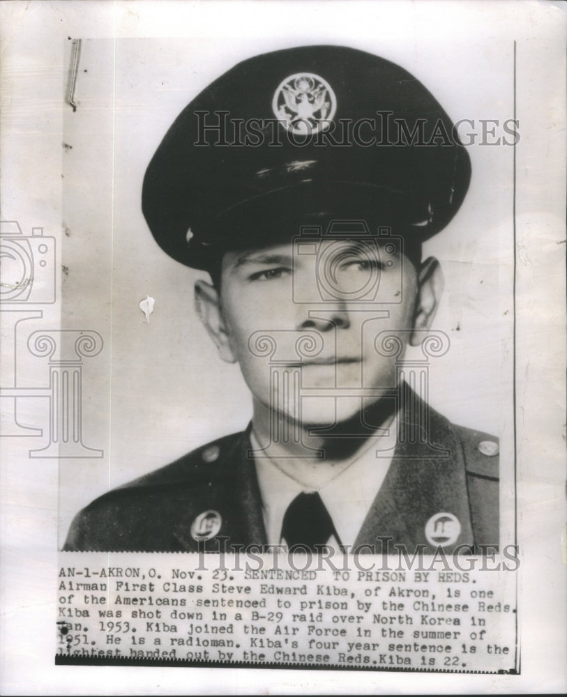 1951 Press Photo Steve Edward Kiba United States Air Force- RSA75157- Historic Images