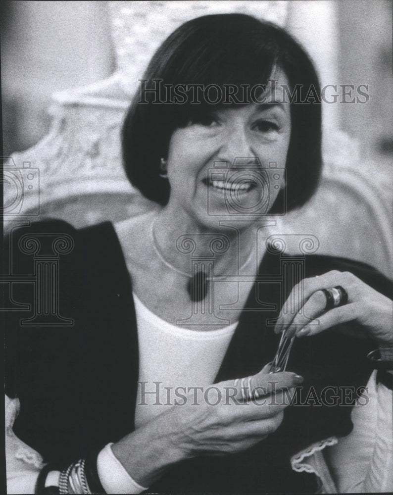 1975 Press Photo Anne Fogarty Pittsburgh Pennsylvania New York City - Historic Images