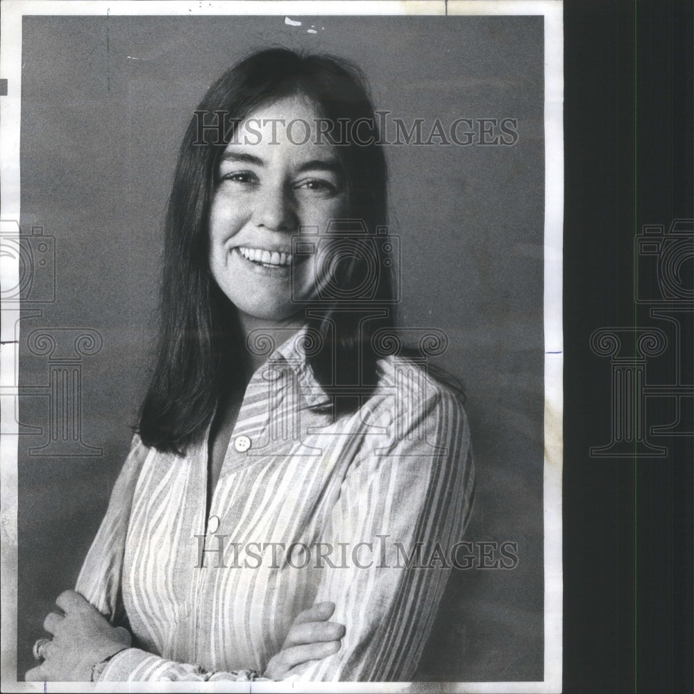 1976 Press Photo Mary Lipman show New American woman- Historic Images