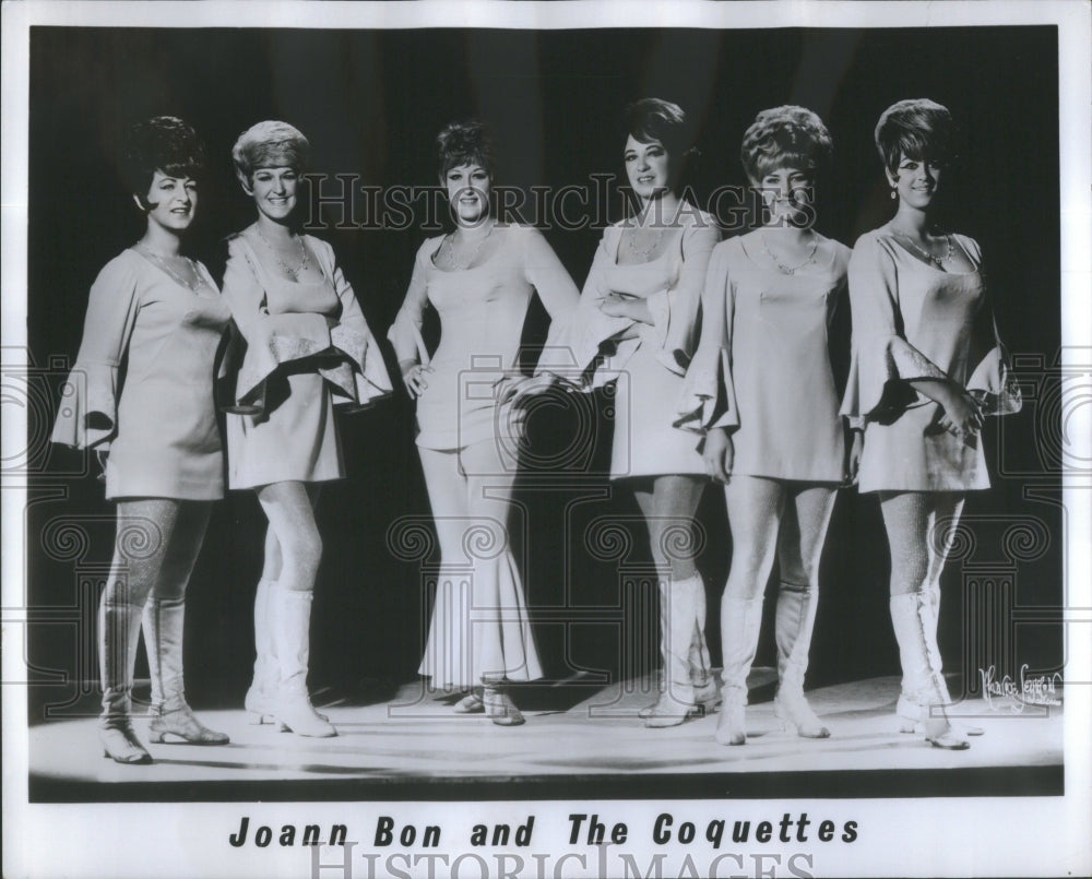 1973 Press Photo Joann Bon And The Coquettes- RSA77167- Historic Images