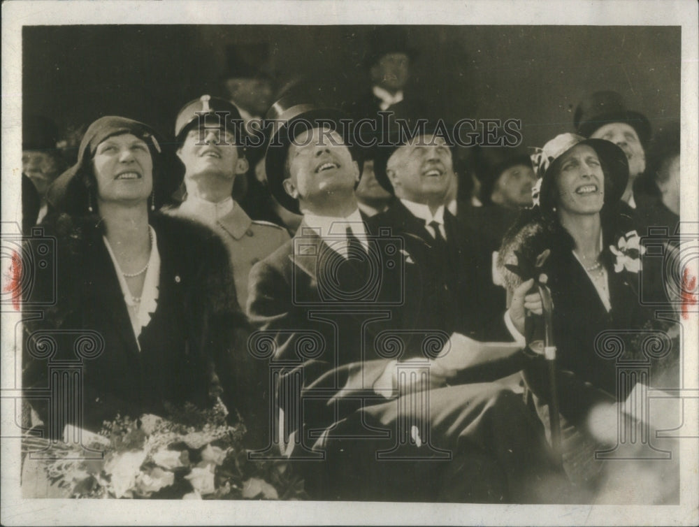 Press Photo Princess Margaretha of Denmark, Crown Prince Gustaf Adolf - Historic Images