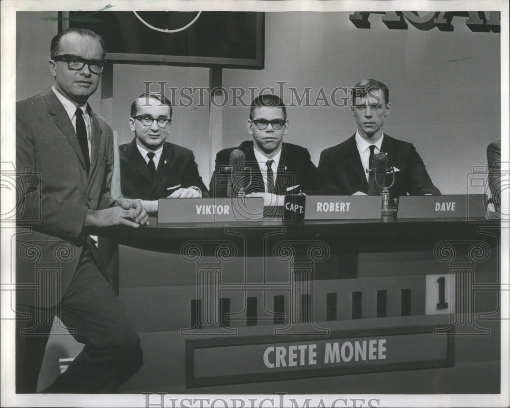 1967 Press Photo Grennan Viktor Gottlieb Robert Waide David Norman TV Performer- Historic Images