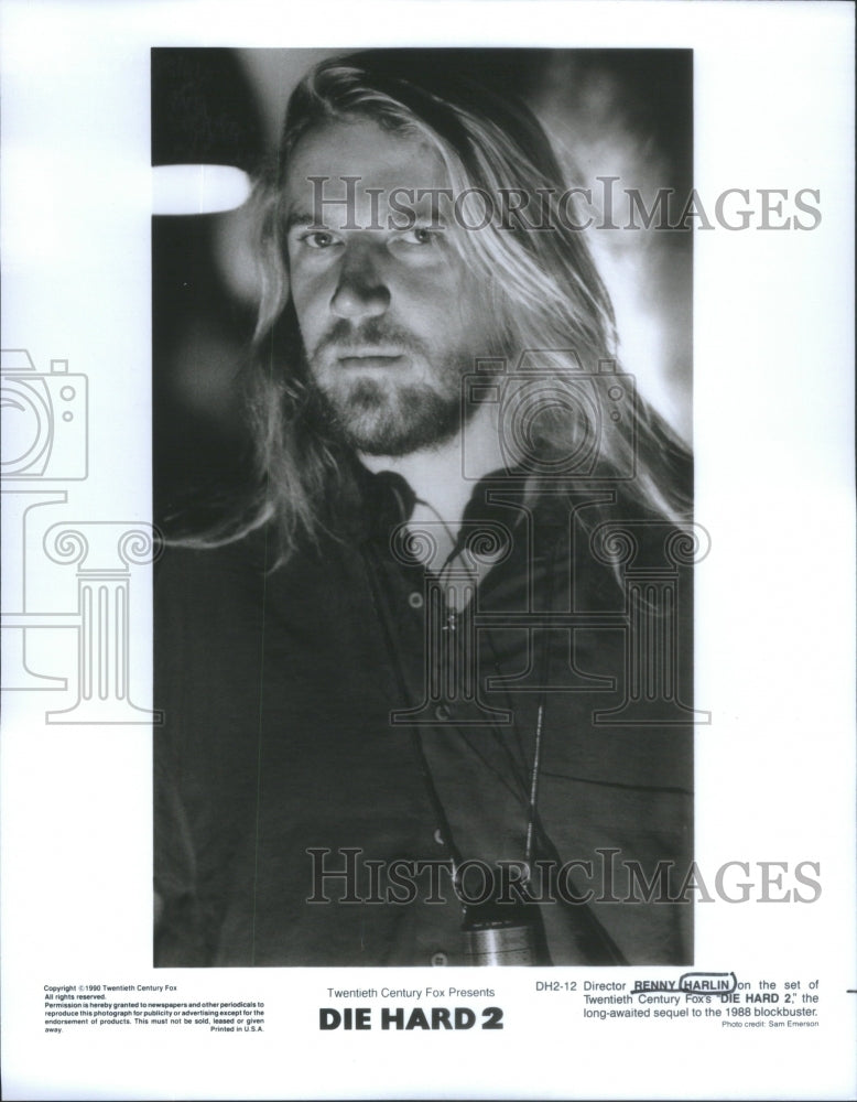 Press Photo Director Reny Harlin Die Hard 2 Twentieth Century Fox- RSA81559- Historic Images