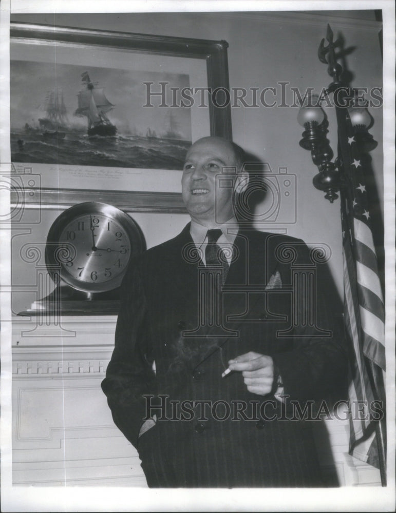 1940 Press Photo Lewis Compton, Assistant Secretary of Navy- RSA83221- Historic Images