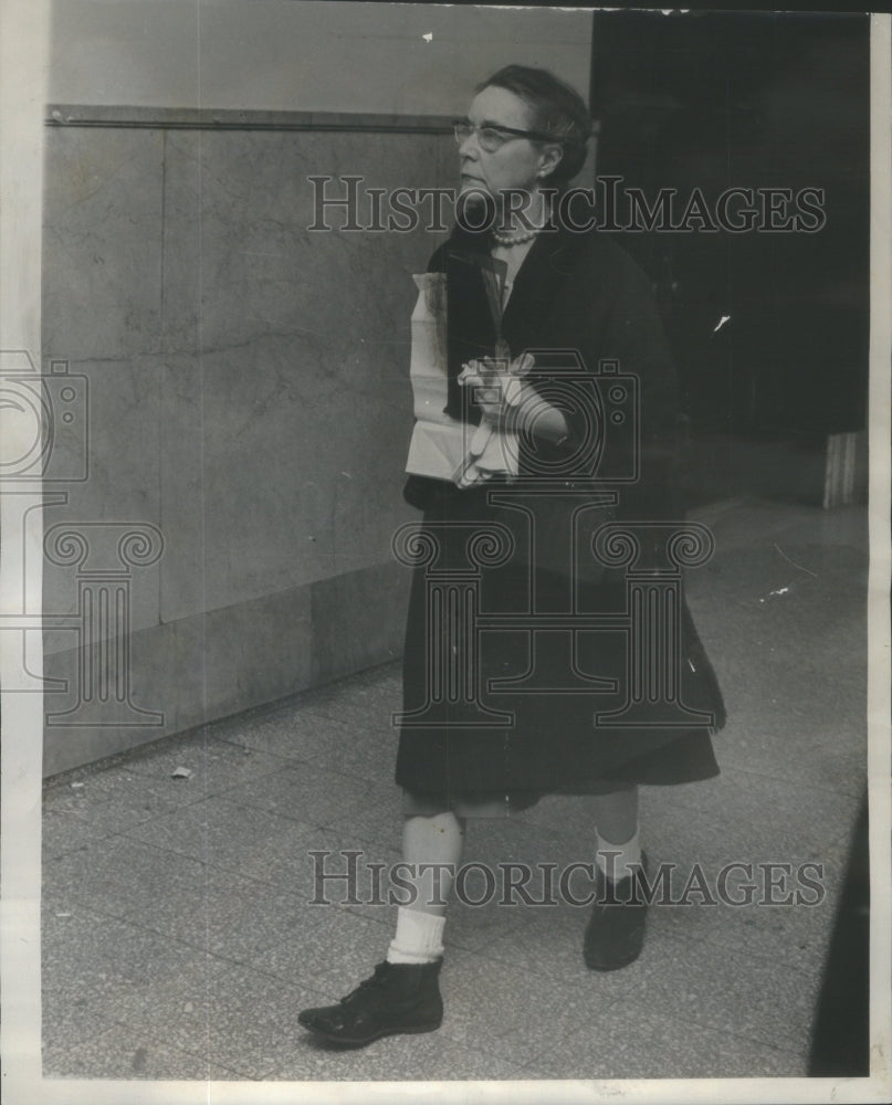 1965 Press Photo Chicago Slum Lord Mrs. Frances Conlon- RSA83291- Historic Images
