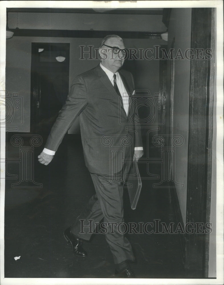 1964 Press Photo Vaughan B. Connelly Hoffa Trial- Historic Images