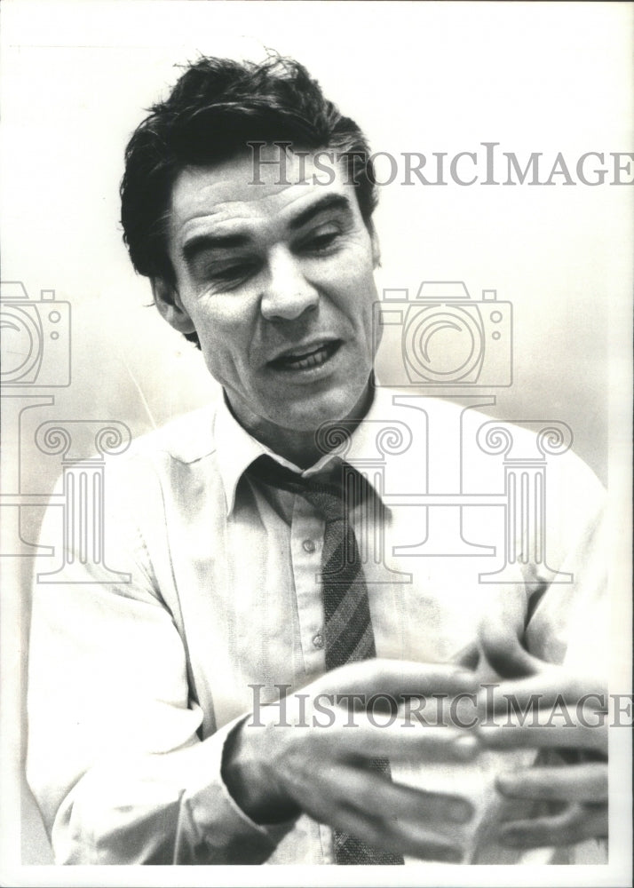 1980 Press Photo Jacques d'Amboise Dancer With The New York City Ballet Company- Historic Images