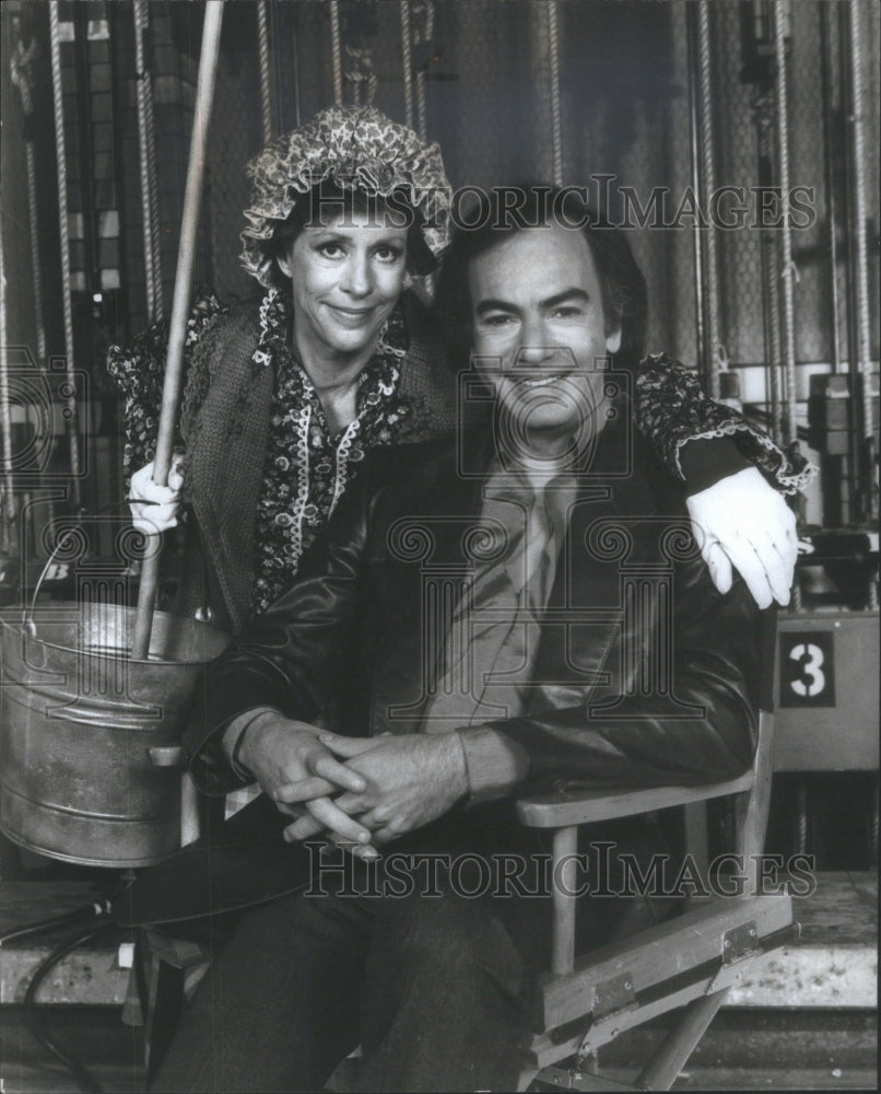 1987 Press Photo Grammy Award Winner Actor Neil Diamond- RSA85633- Historic Images