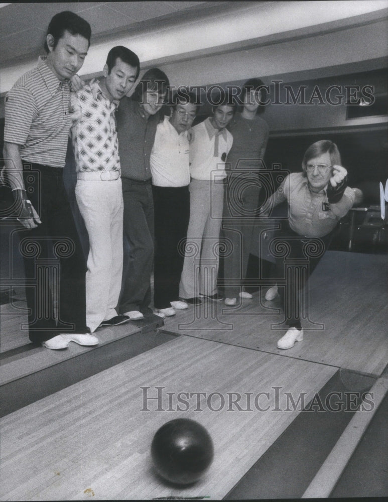 1974 Press Photo American Bowler Skee Foremsky- RSA85801- Historic Images