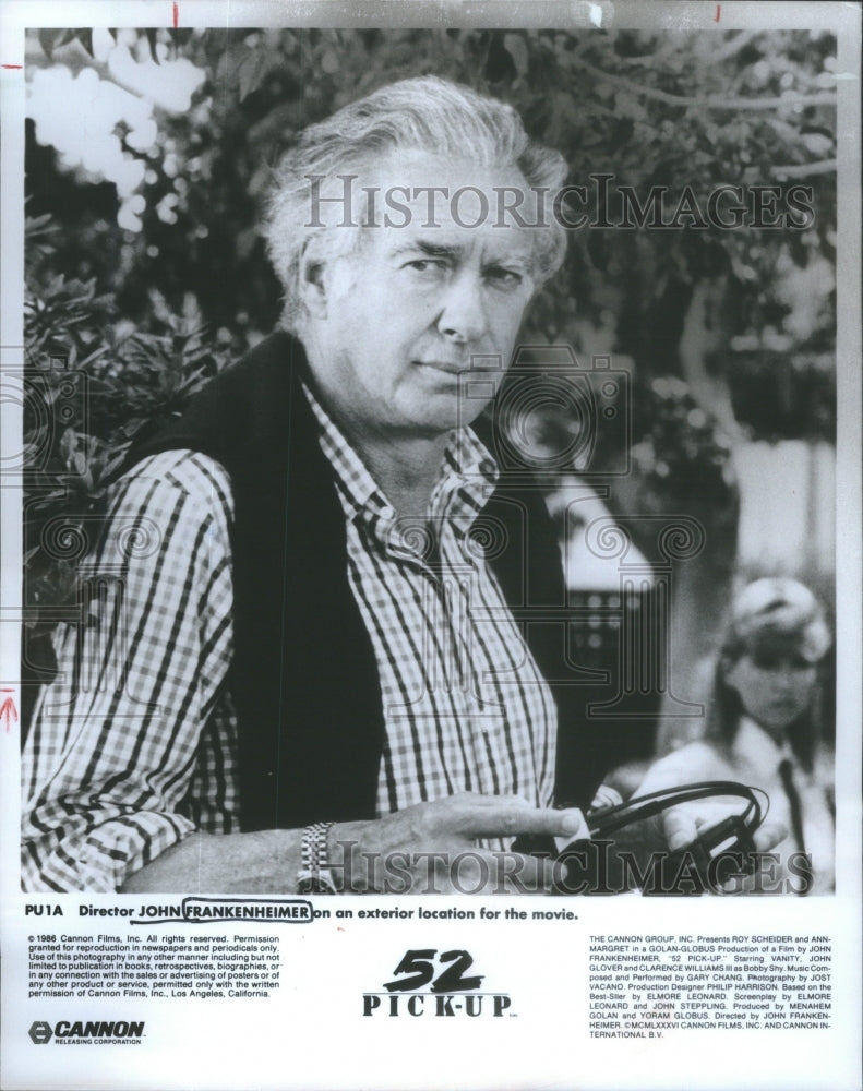 1989 Press Photo Director John Frankenheimer- RSA85867- Historic Images