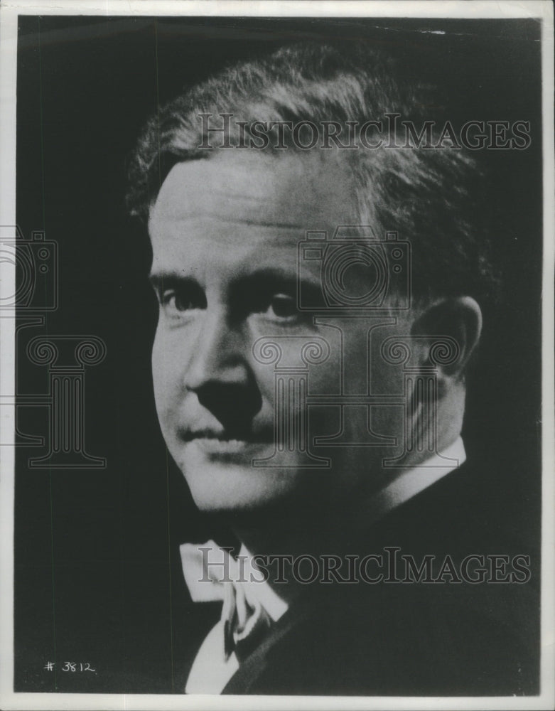 1967 Press Photo Zurich Chamber Orchestra Conductor Stoutz Portrait- RSA86315- Historic Images