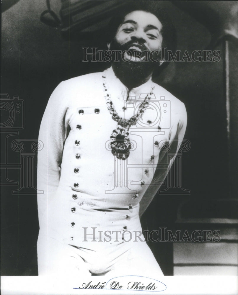 1978 Press Photo Andre De Shields Actor Singer Dancer Novelist Choreographer- Historic Images