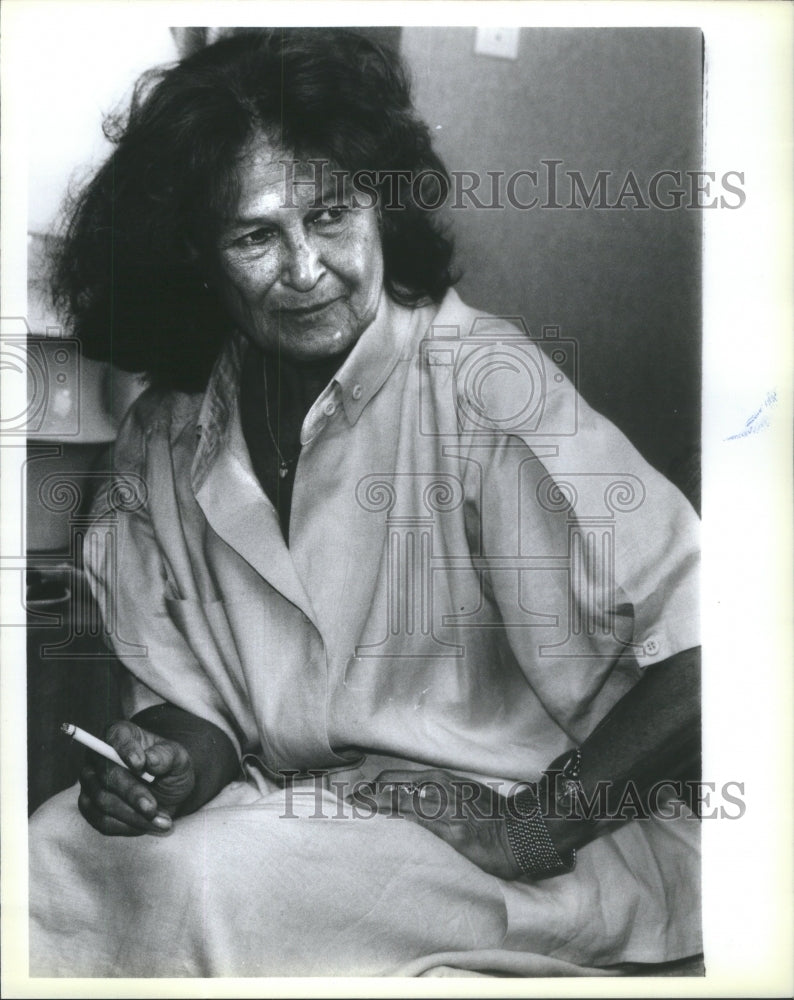1987 Press Photo Colleen Rose Dewhurst- RSA86433- Historic Images