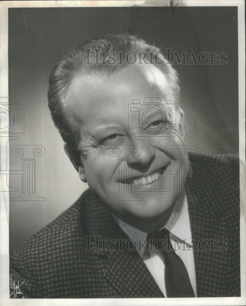 1963 Press Photo Bruce Foote Baritone- RSA87023- Historic Images