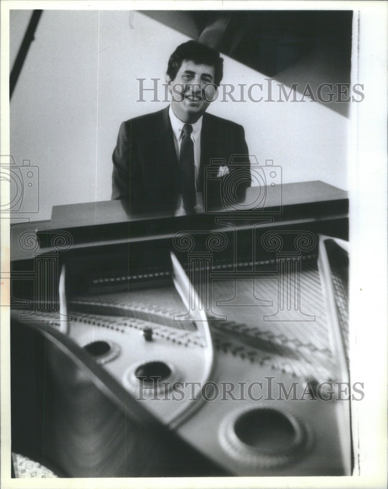 1985 Press Photo Michael Lerich (Musician)- RSA87443- Historic Images