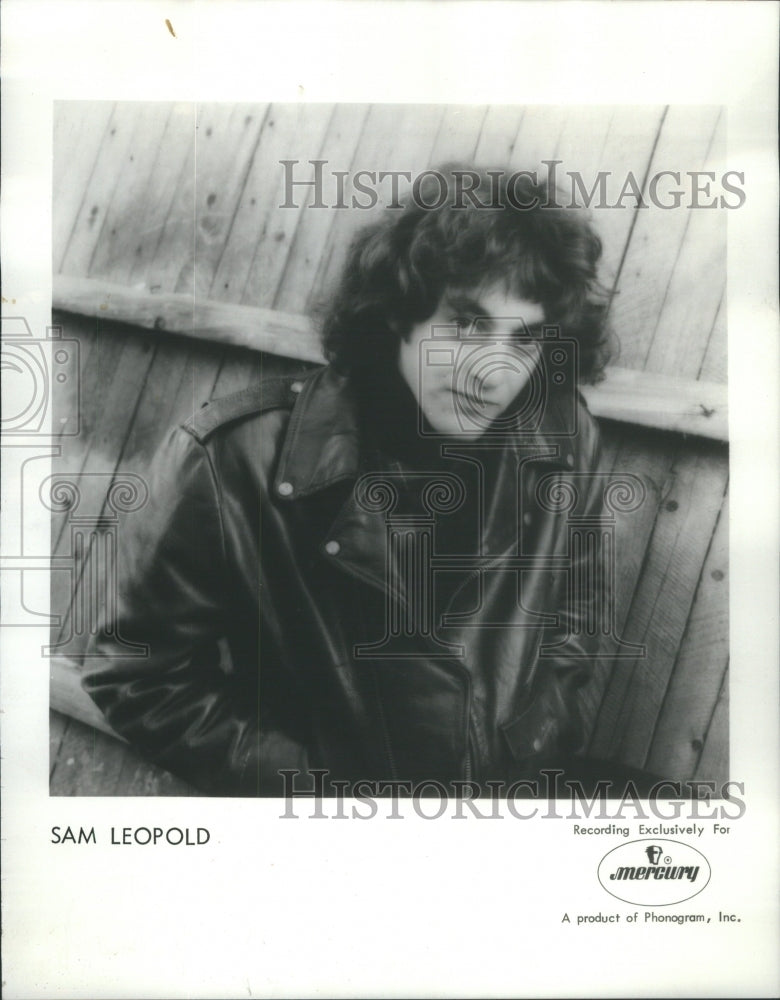 1974 Press Photo Sam Leopold Wells Thursday Night January Musician Young Chicago