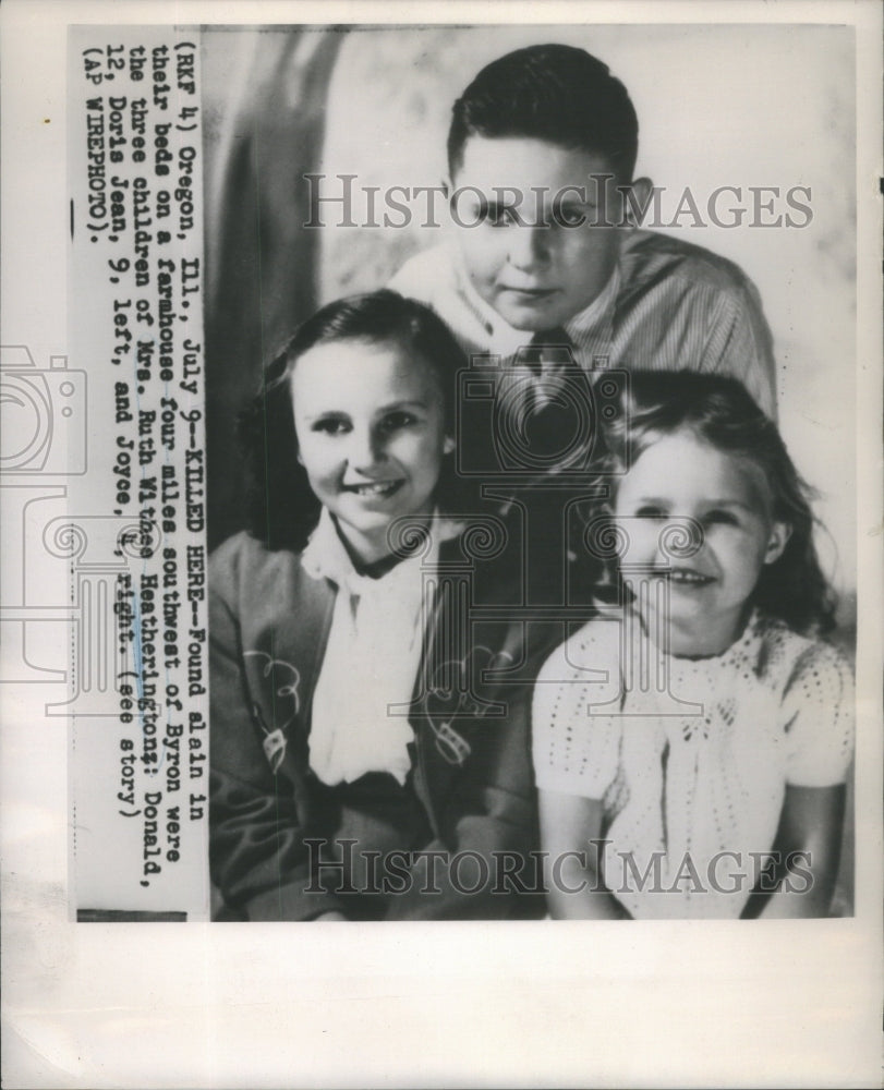 Press Photo Found Alain Ruth Withes Heatheringtonz southwest Byron - Historic Images