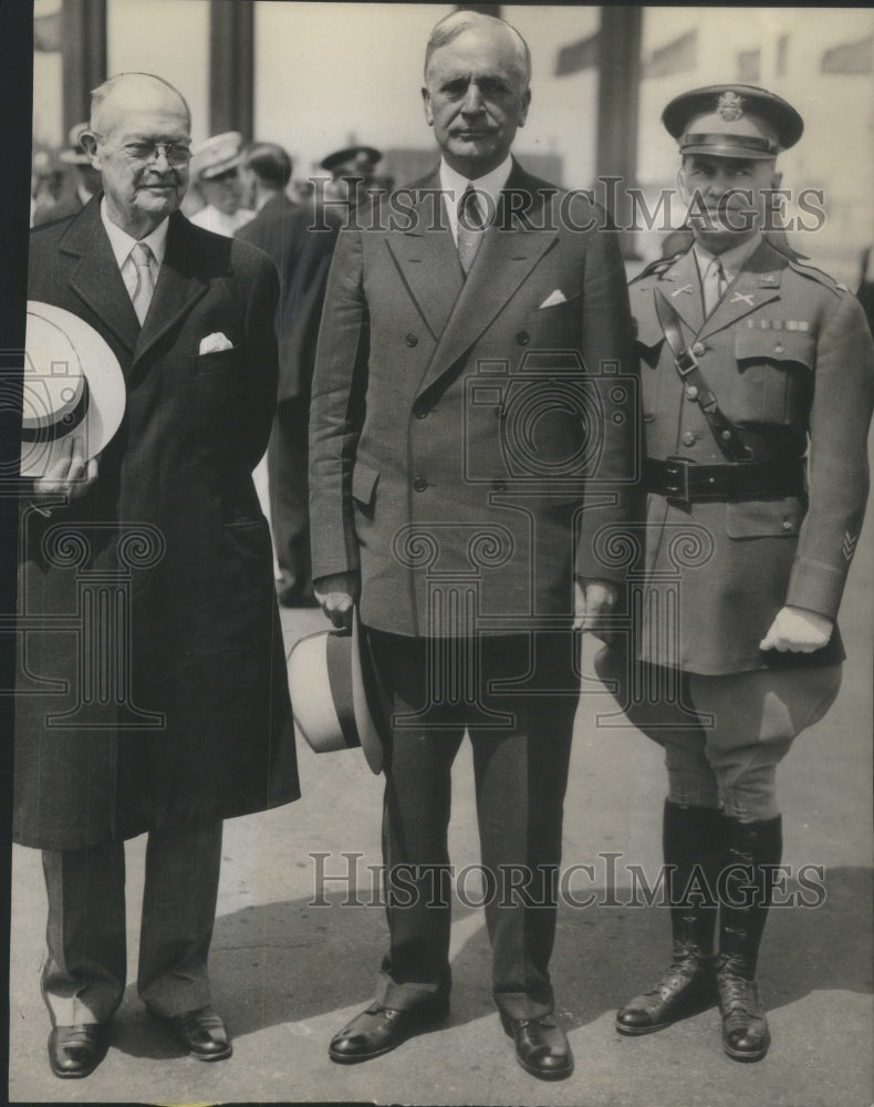 1934 Press Photo Edward F. Dunn US Comm to the Fair- Historic Images