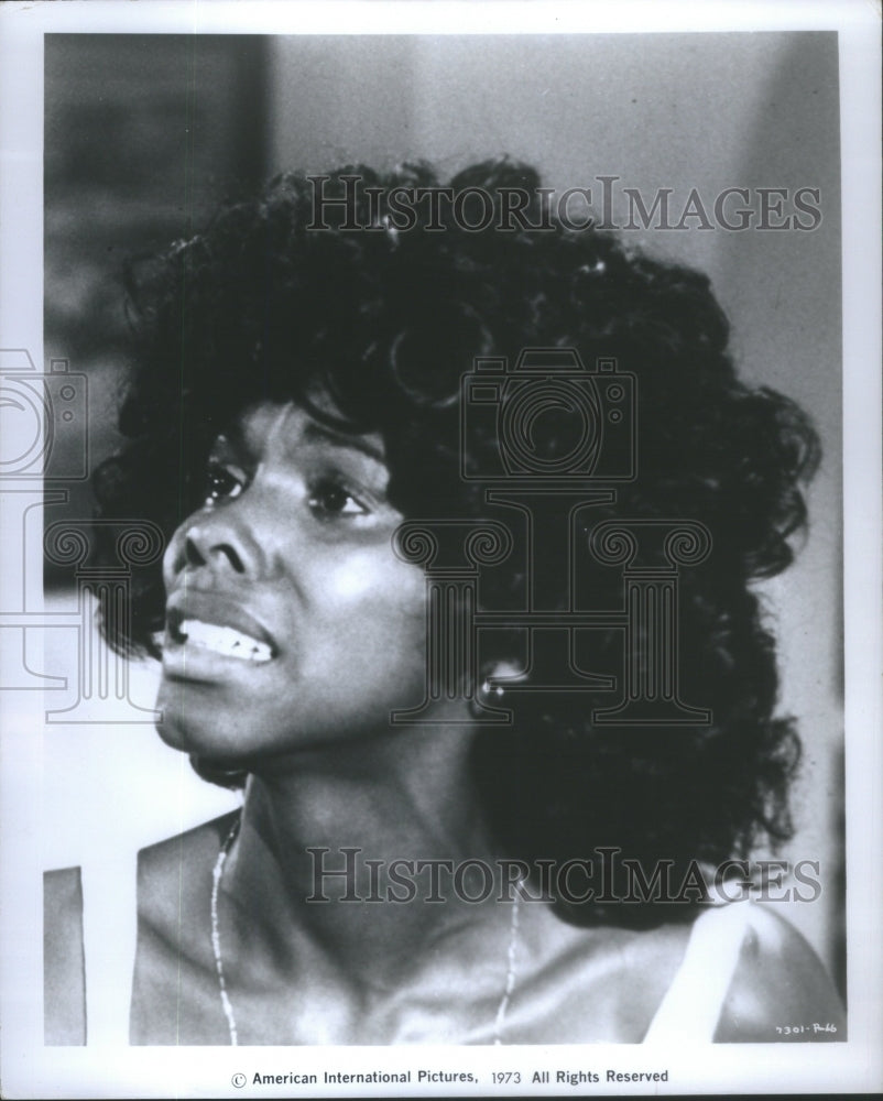 1973 Press Photo Black Caesar Film Actress Hendry Crying Scene- RSA89927- Historic Images