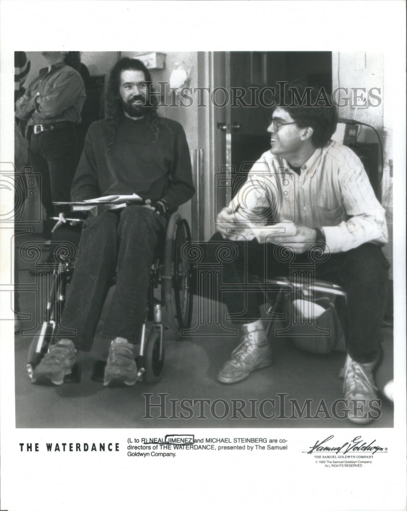 1992 Press Photo Jimenez & Steinberg; Co-Directors of The Waterdance- RSA90227- Historic Images