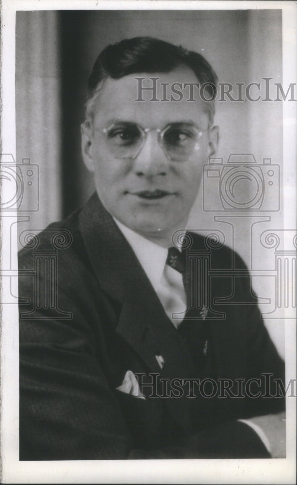 1944 Press Photo James Hivic candidate for congressman - Historic Images