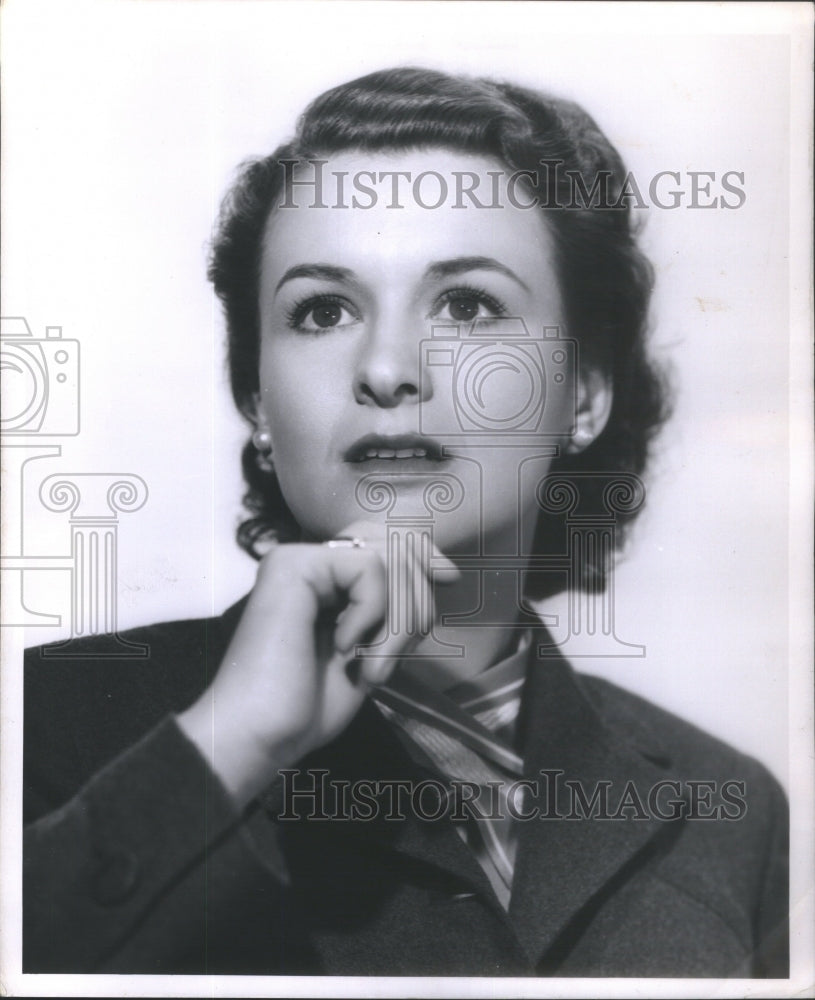 1952 Press Photo Lydia Clark Actress- RSA91805