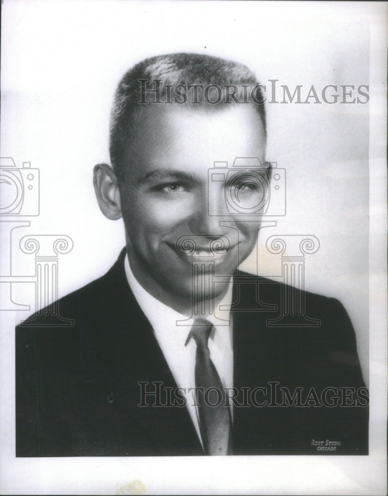 1969 Press Photo Mount Prospect Pilot Herod Portrait- Historic Images