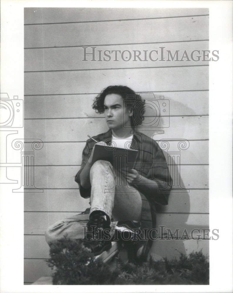 1995 Press Photo Johnny Galecki 
- Historic Images