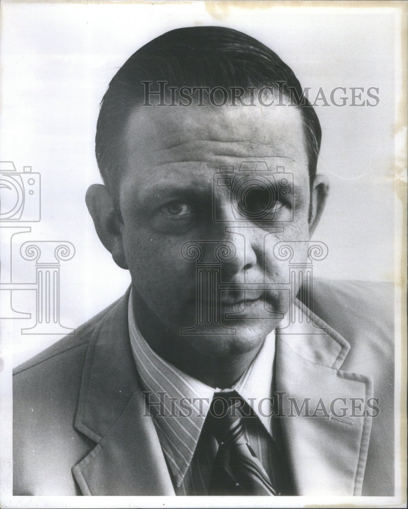 1973 Press Photo Lawyer Robert Galbraith Illinois State's Attorney's Office - Historic Images