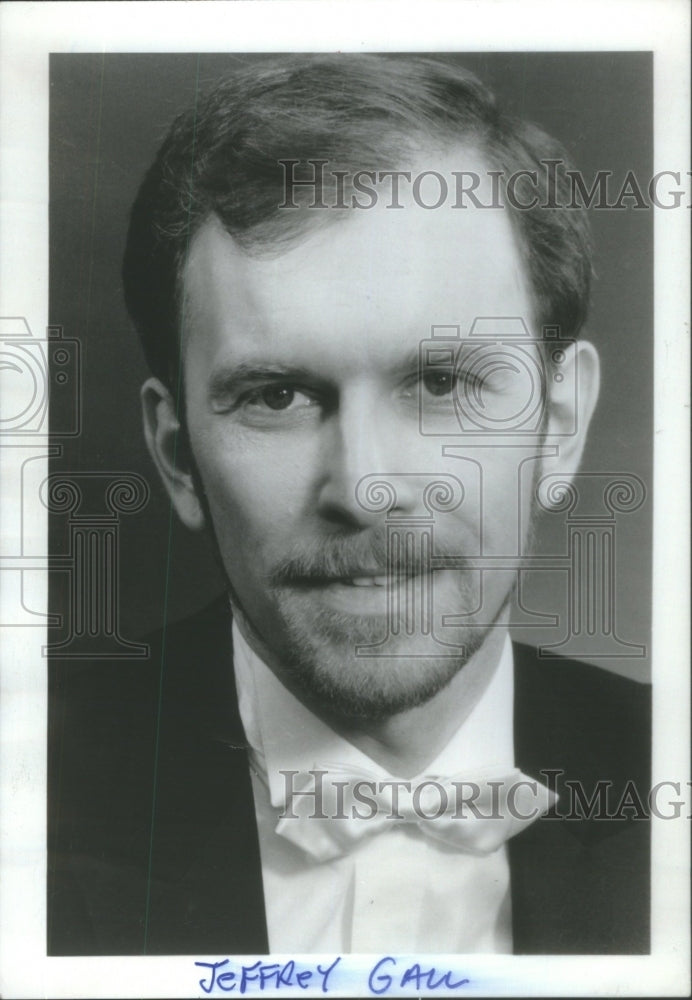 Press Photo Musician Jeffrey Gall- RSA92641- Historic Images