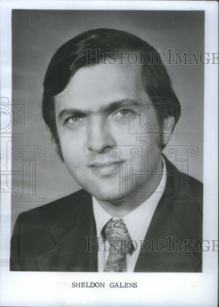 1974 Press Photo OHare International Tower Director Food Beverage Galens- Historic Images