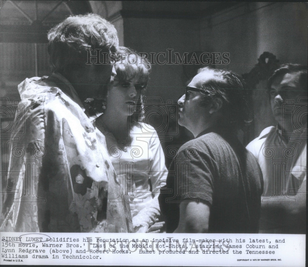 1971 Press Photo Sidney Lumet film maker- Historic Images