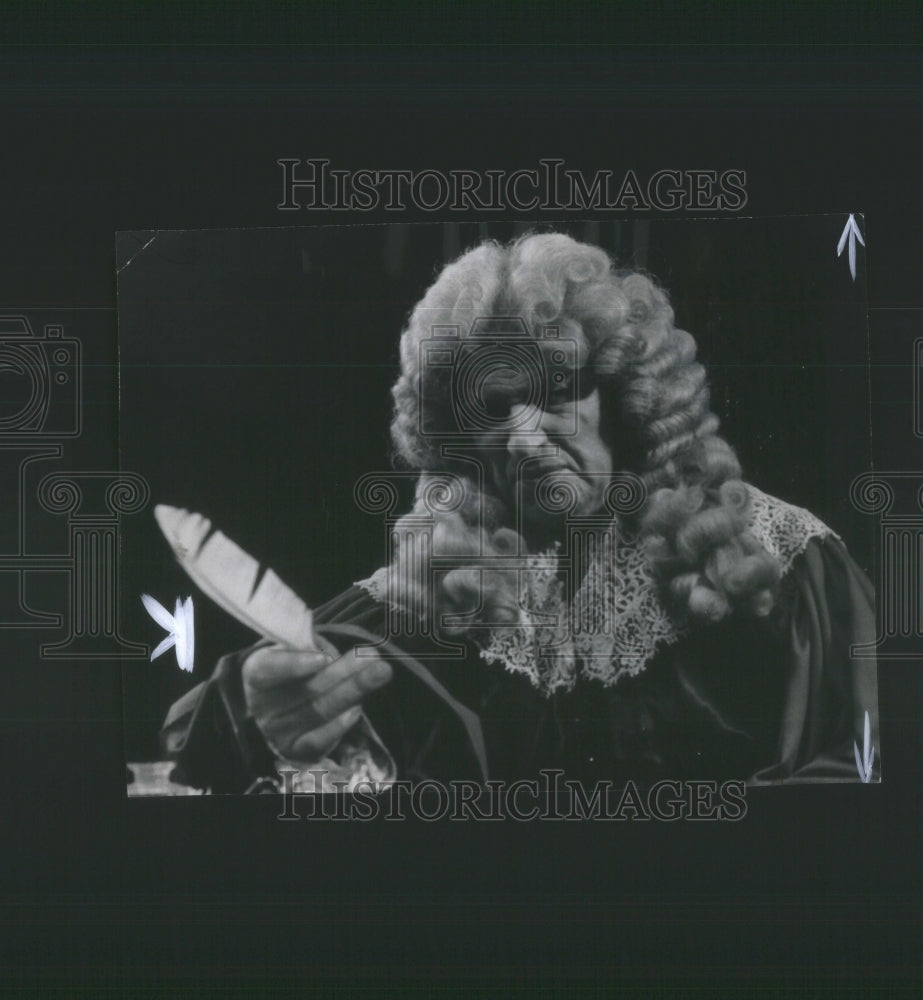 1972 Press Photo Reginald Jarman, The True Story of the Horrid Popish Plot, Play- Historic Images