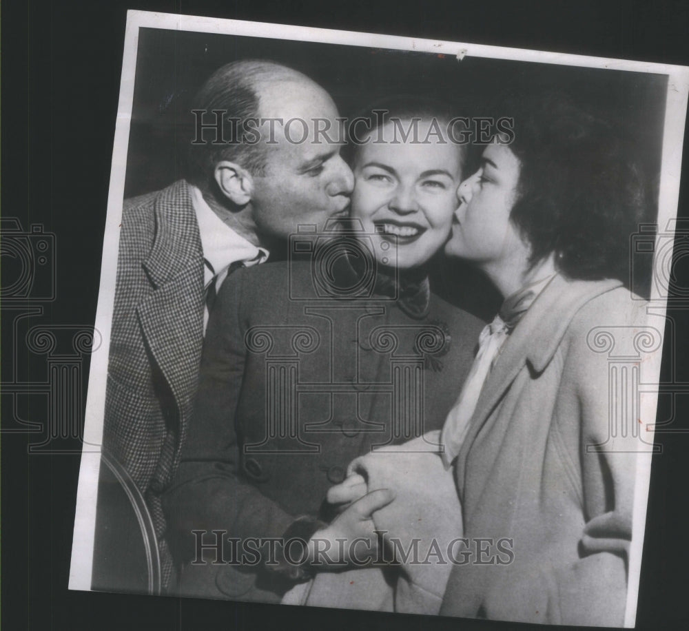 1953 Press Photo Actress June Haver Los Angeles  Kansas convent stepfather - Historic Images