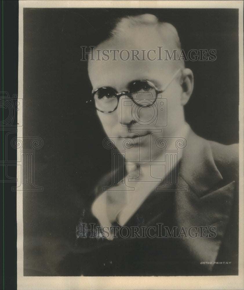 1929 Press Photo Alois Havrilla Van Heusen Program  Columbia singer radio - Historic Images