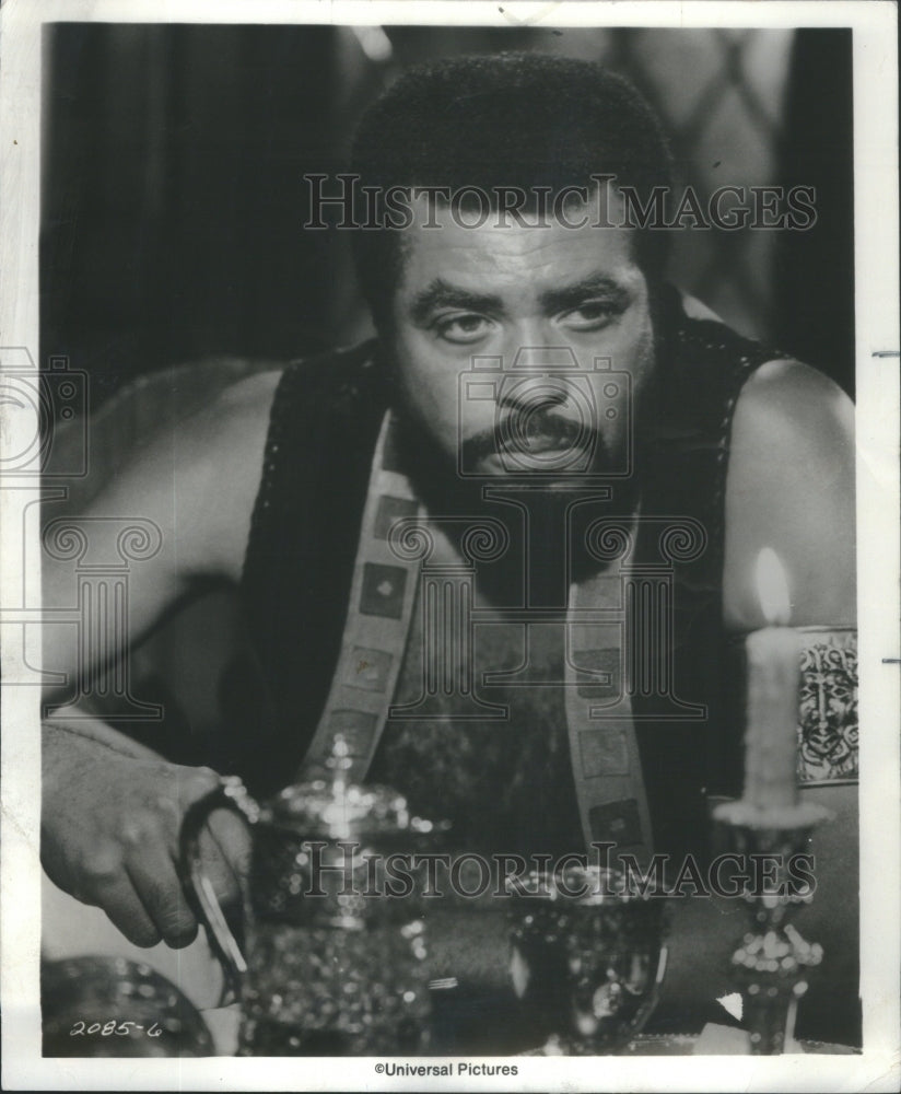 1974 Press Photo James Earl Jones true renaissance man Mississippi command - Historic Images